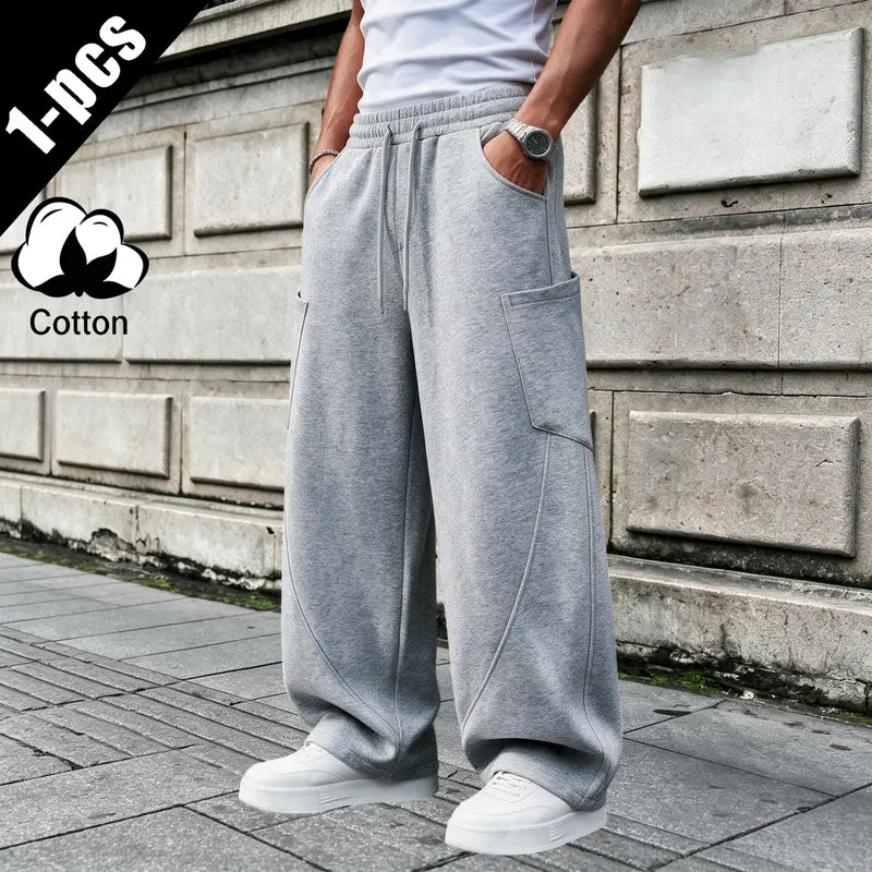 🔥 BESTSELLER | 6PCS $24.99 |  Men’s loose casual wide-leg sweatpants
