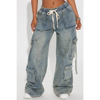 🔥 BESTSELLER | 6PCS $24.99 | Baggy Cargo Jeans