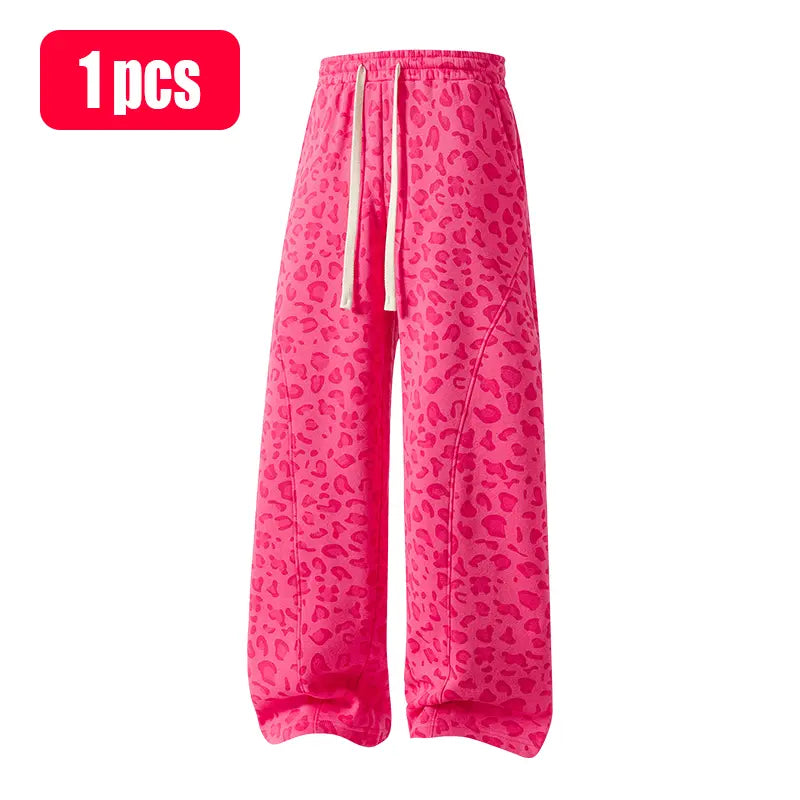 🔥 BESTSELLER | 4PCS $19.95 | Unisex leopard-print casual trousers with ...
