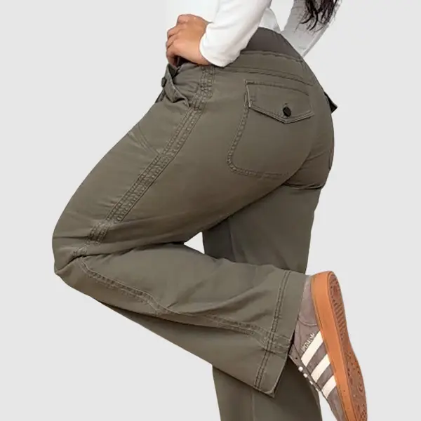🔥 BESTSELLER | 8PCS $24.99 | Women's High Stretch Mid Rise Straight Pants