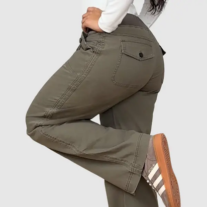🔥 BESTSELLER | 8PCS $24.99 | Women's High Stretch Mid Rise Straight Pants