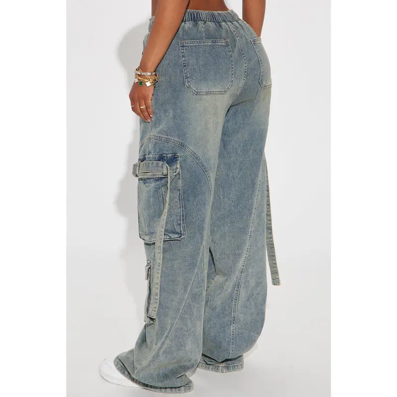 🔥 BESTSELLER | 6PCS $24.99 | Baggy Cargo Jeans