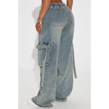 🔥 BESTSELLER | 6PCS $24.99 | Baggy Cargo Jeans